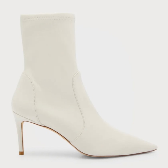 Stuart Weitzman Stretch Stiletto Bootie - Picture 1 of 6